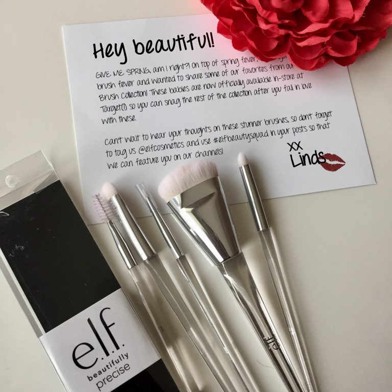 Elf Cosmetics Beautifully Precise Makeup Brush Collection Talking