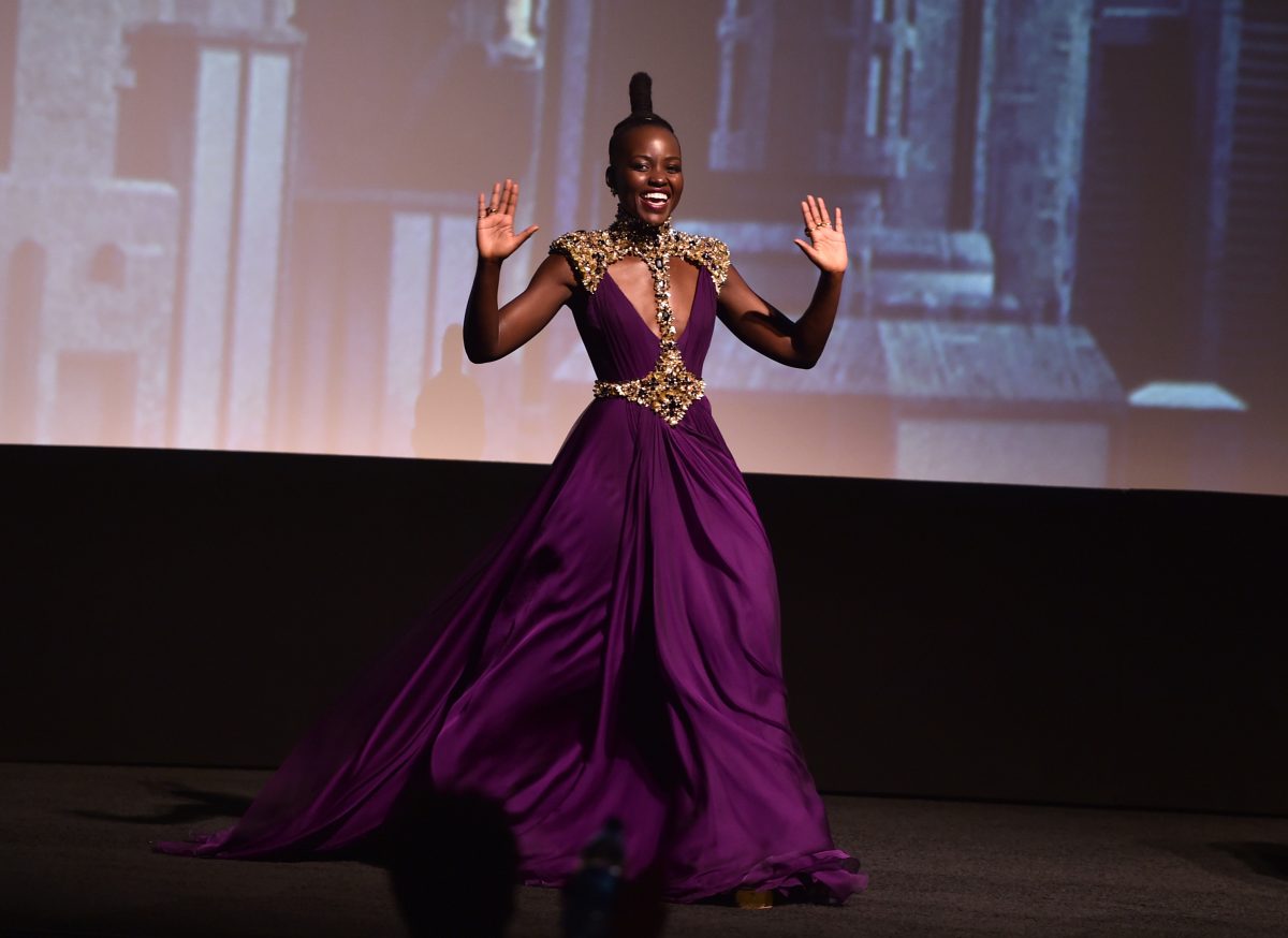 Wardrobe Breakdown Lupita Nyong O At Black Panther Hollywood Premiere Talking With Tami