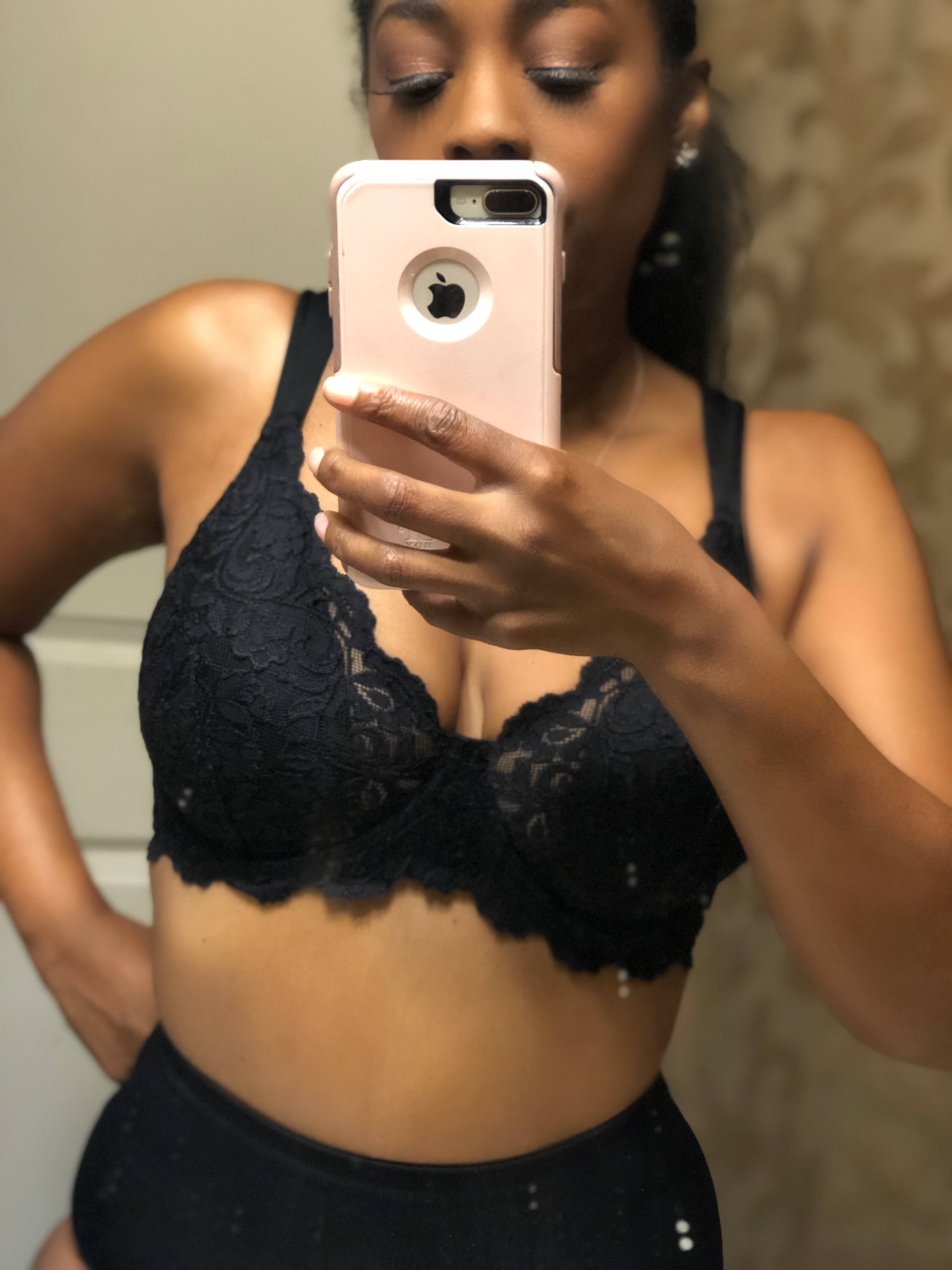 Leading Lady Black Ava Lace Underwire Bra - Talking With Tami