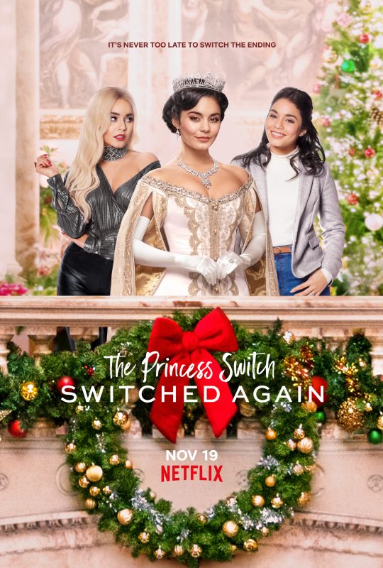 New Movie The Princess Switch Switched Again, Starring Vanessa