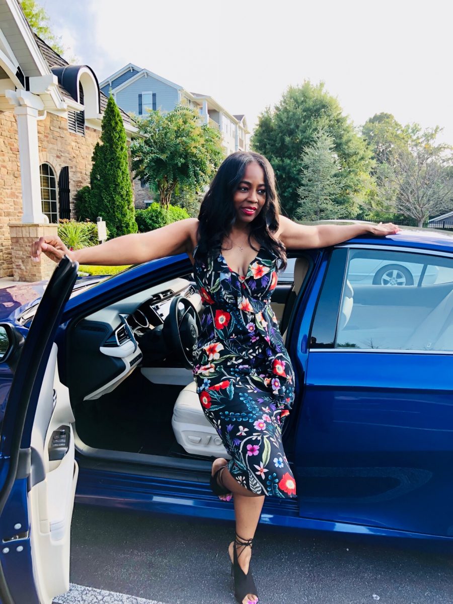 My Style: Sweetheart Velvet Midi Dress - Talking With Tami