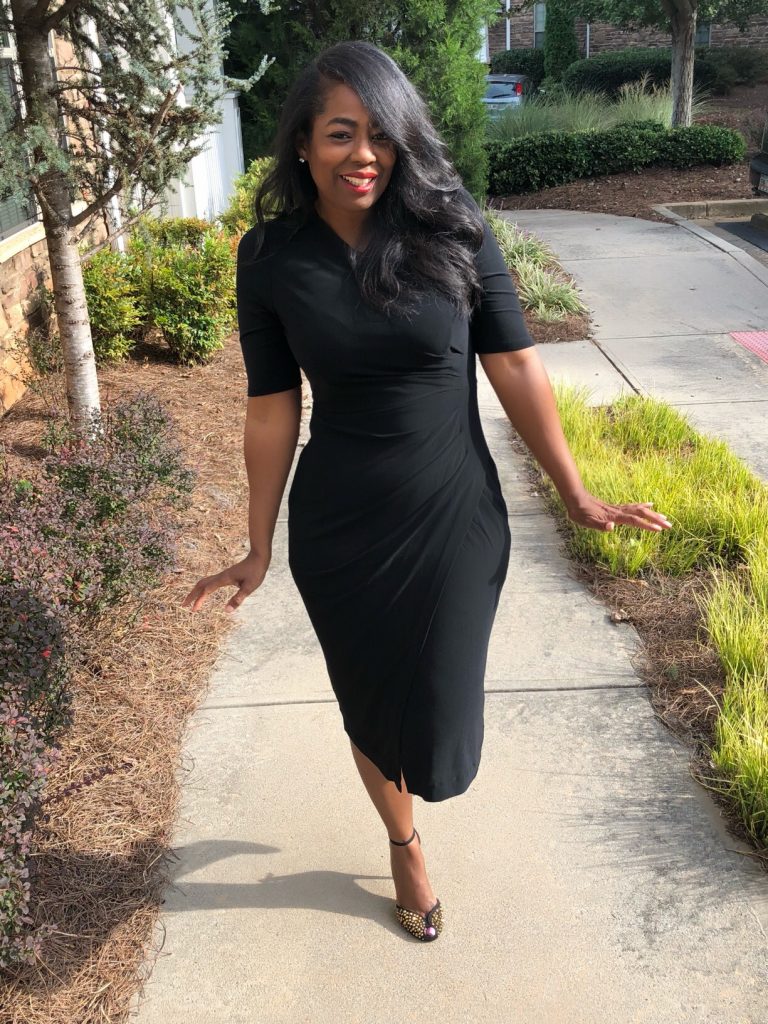 My Style: Maggy London Galina Midi Dress - Talking With Tami