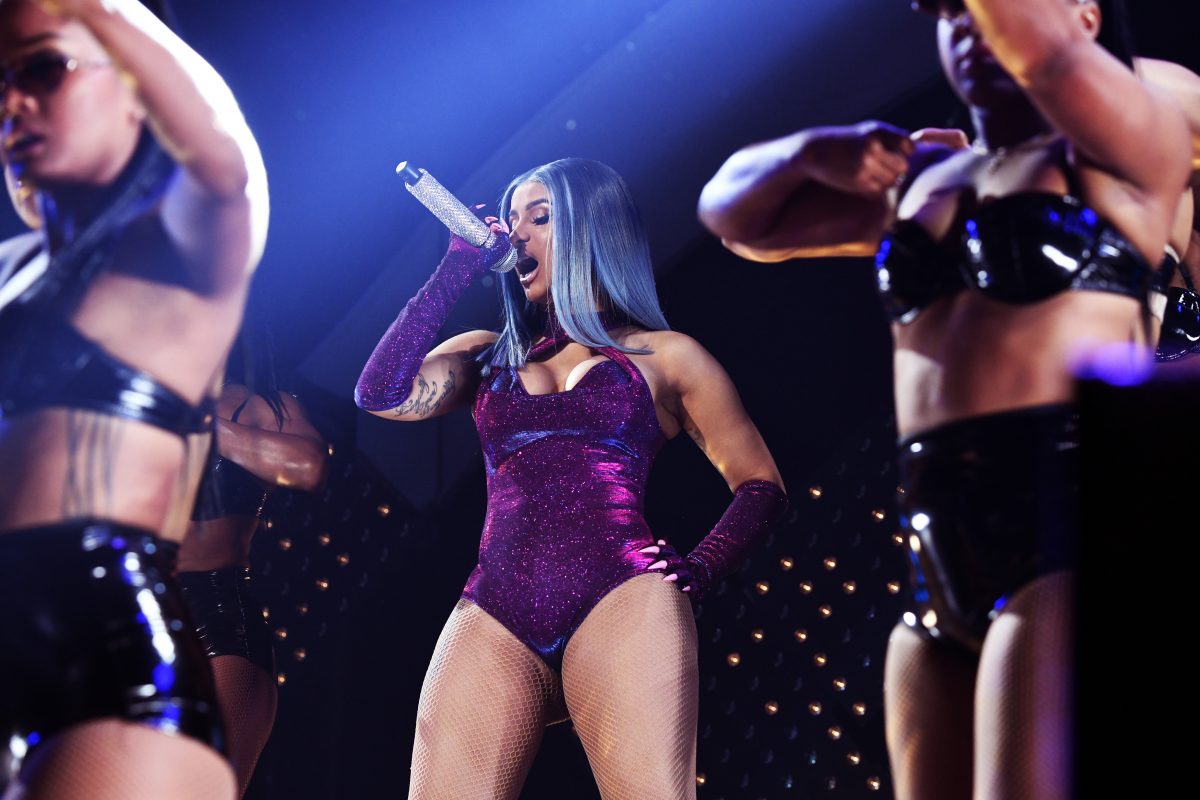 Cardi B Performs At The Staple Center During BET Experience, Wins Album