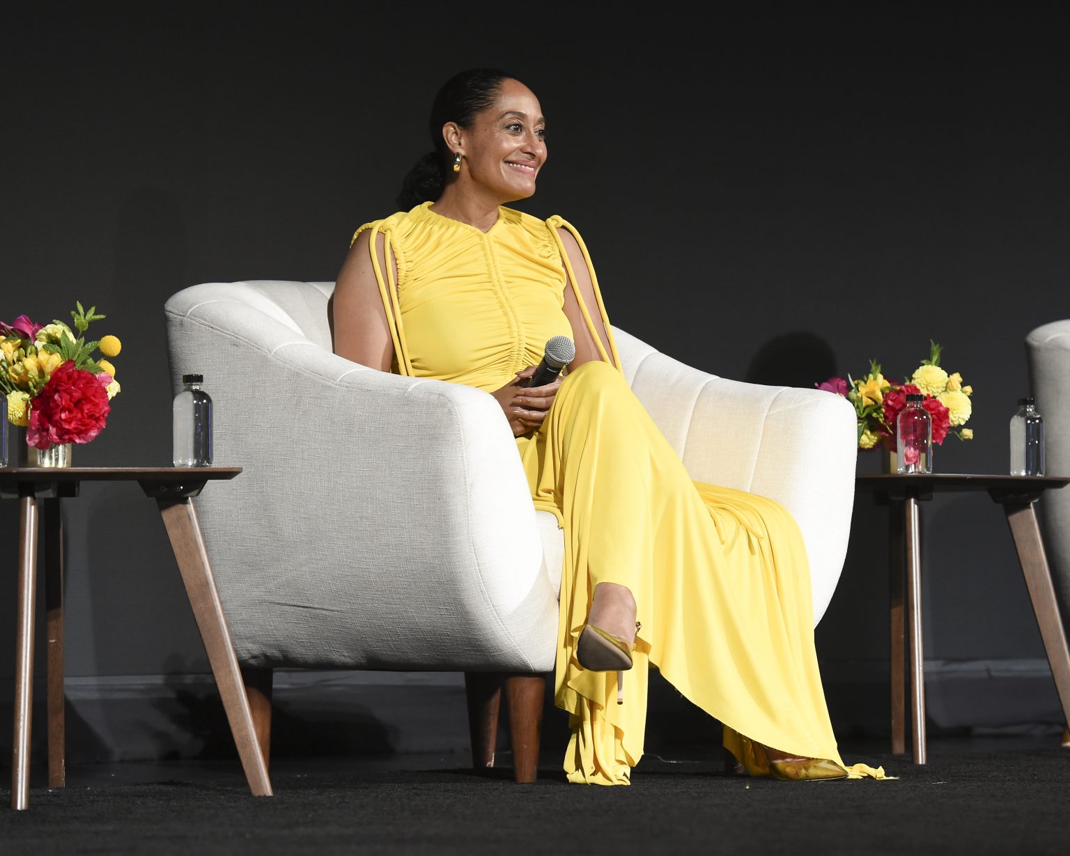 Wardrobe Breakdown Tracee Ellis Ross At Disney FYC Festival Talking