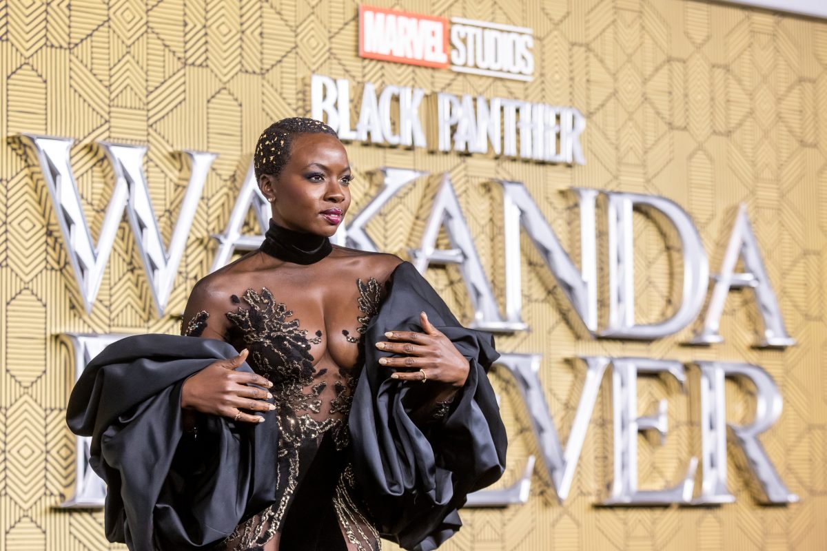 Danai Gurira Wore Robert Wun To The 'Black Panther 2: Wakanda Forever' LA  Premiere