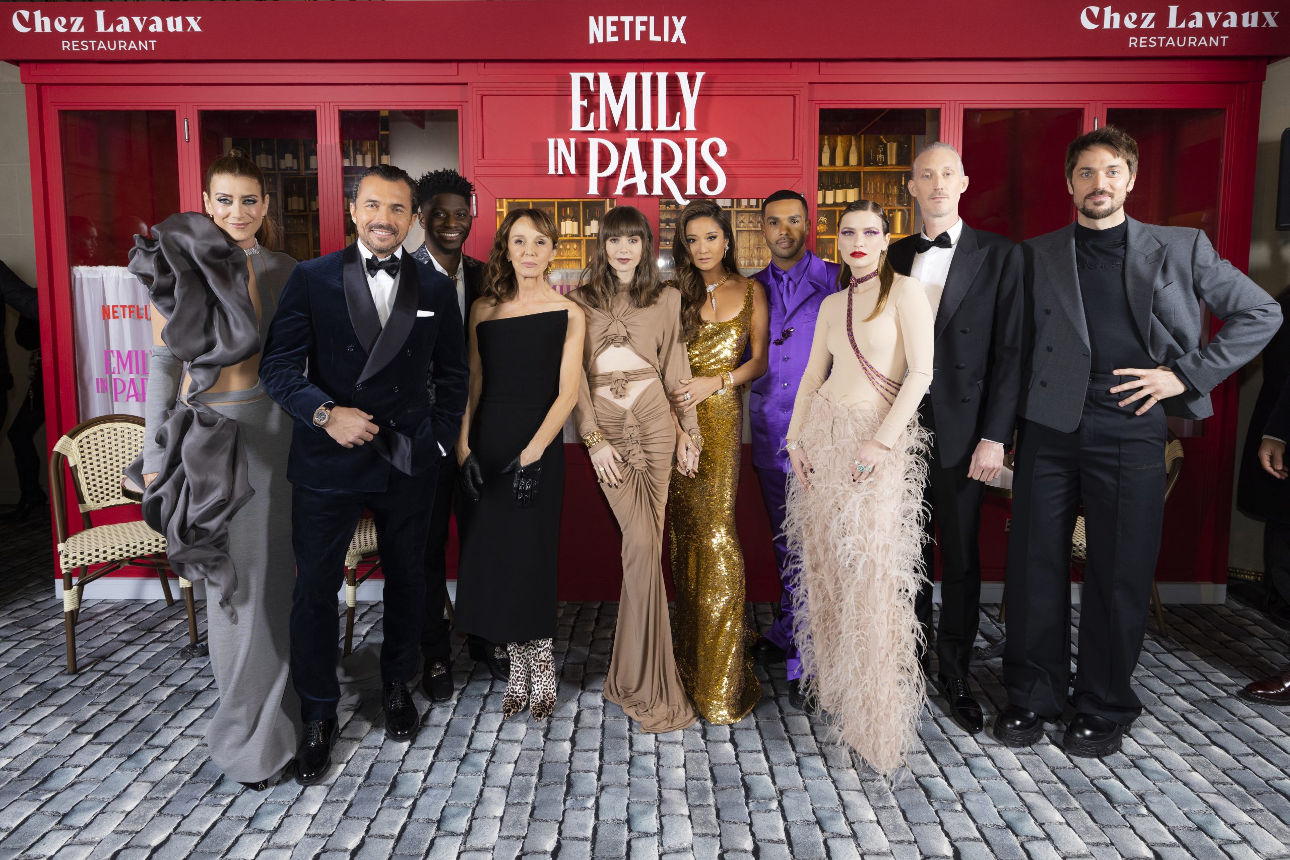 Emily In Paris' Season 3 World Premiere Red Carpet Roundup