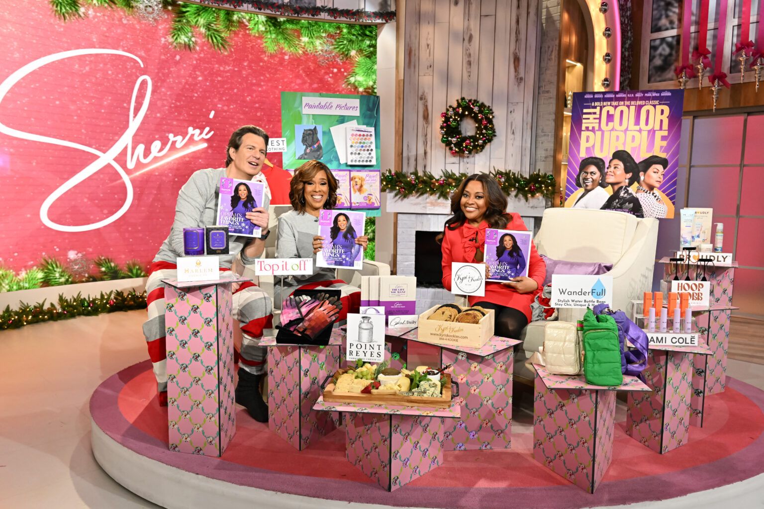 Gayle King Kicks Off A Very Sherri Christmas On Todays Show - Talking ...