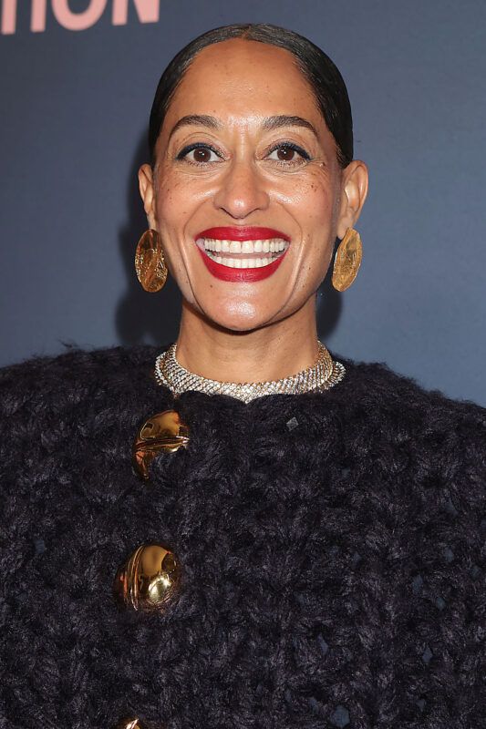 Wardrobe Breakdown: Tracee Ellis Ross Wearing Cocoon Coat At American ...