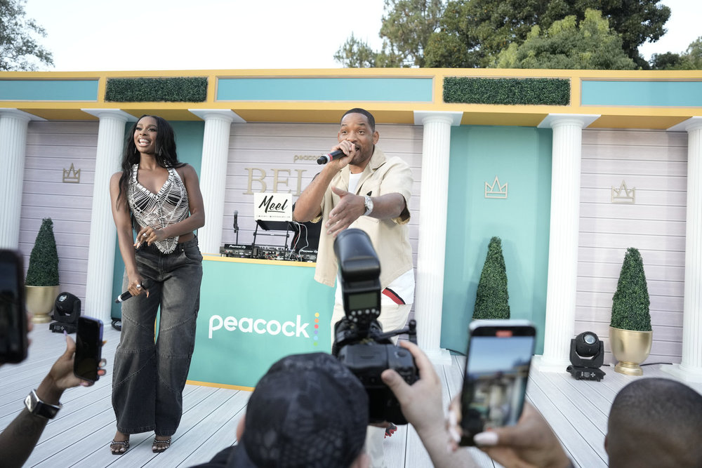 Peacock Hosts Summer BBQ With A Surprise Performance From Will Smith & Coco Jones Celebrating BEL-AIR Season 3